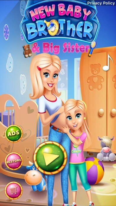 Emulate iPhone app New Baby Brother & Big Sister using MyAndroid Emulate iPhone app New Baby Brother & Big Sister using MyAndroid