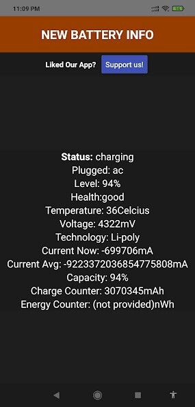 Run android online APK NEW BATTERY INFO from MyAndroid or emulate NEW BATTERY INFO using MyAndroid Run android online APK NEW BATTERY INFO from MyAndroid or emulate NEW BATTERY INFO using MyAndroid