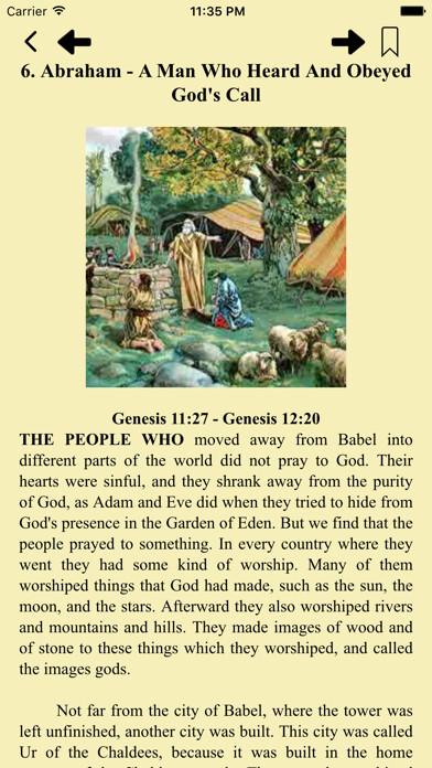 Emulate iPhone app New Bible Stories for kids using MyAndroid