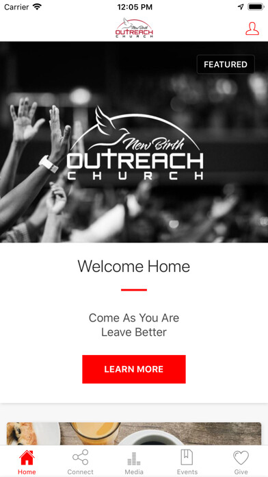 Emulate iPhone app New Birth Outreach Church using MyAndroid Emulate iPhone app New Birth Outreach Church using MyAndroid