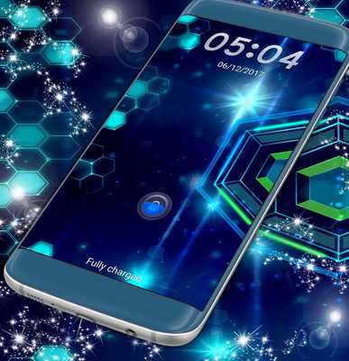 Emulate Android APK New Blue Locker Theme