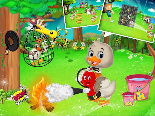 Run android online APK Newborn Baby Duck - Family Rescue story from MyAndroid or emulate Newborn Baby Duck - Family Rescue story using MyAndroid