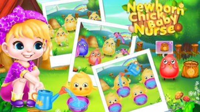 Emulate iPhone app Newborn Chick Baby Nurse using MyAndroid