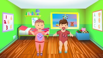 Emulate iPhone app Newborn Twins Baby 2 using MyAndroid