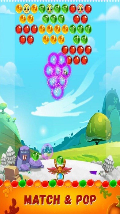Emulate iPhone app New Bubble Crush Bird using MyAndroid Emulate iPhone app New Bubble Crush Bird using MyAndroid