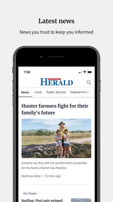 Emulate iPhone app Newcastle Herald using MyAndroid Emulate iPhone app Newcastle Herald using MyAndroid