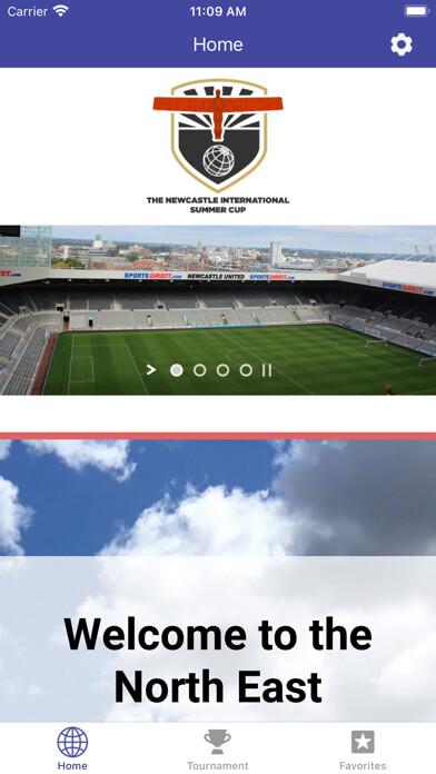 Emulate iPhone app Newcastle Intl. Summer Cup using MyAndroid