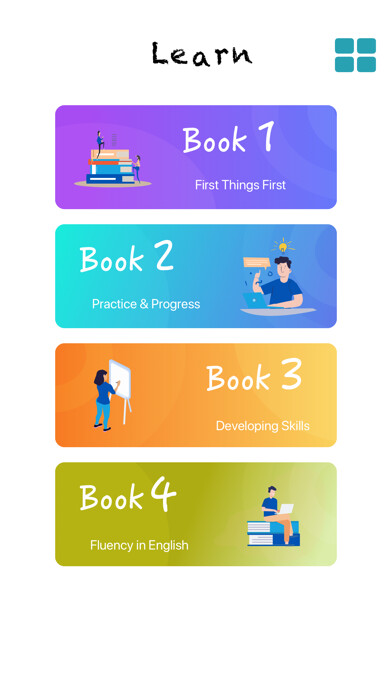 Emulate iPhone app New concept English listening using MyAndroid