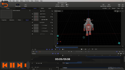 Emulate iPhone app New Course for FCPX and Motion using MyAndroid