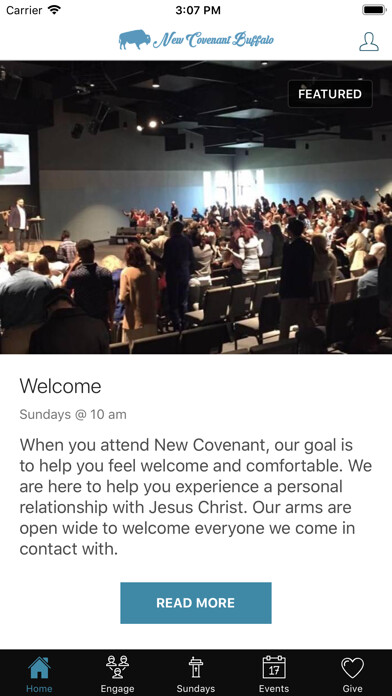 Emulate iPhone app New Covenant Buffalo using MyAndroid Emulate iPhone app New Covenant Buffalo using MyAndroid