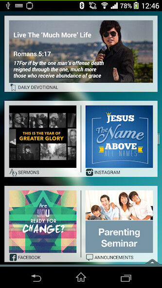 Emulate iPhone app New Creation Church — App using MyAndroid Emulate iPhone app New Creation Church — App using MyAndroid