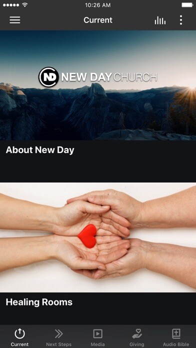 Emulate iPhone app New.Day.Church using MyAndroid Emulate iPhone app New.Day.Church using MyAndroid