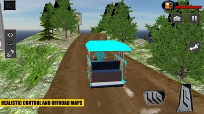 Emulate iPhone app New Driving Tuk Tuk Hill using MyAndroid