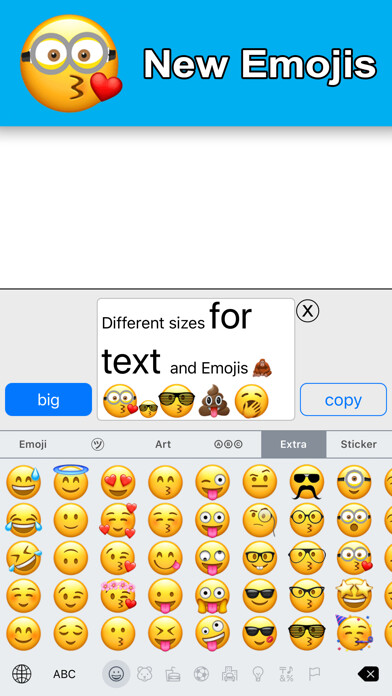 Emulate iPhone app New Emoji - Extra Smileys using MyAndroid Emulate iPhone app New Emoji - Extra Smileys using MyAndroid