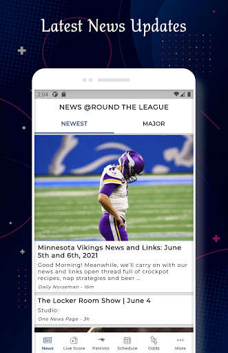 Run android online APK New England - Football Live Score & Schedule from MyAndroid or emulate New England - Football Live Score & Schedule using MyAndroid