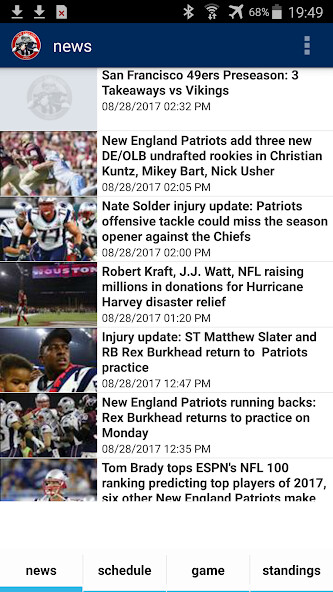 Run android online APK New England Football - Patriots Edition from MyAndroid or emulate New England Football - Patriots Edition using MyAndroid Run android online APK New England Football - Patriots Edition from MyAndroid or emulate New England Football - Patriots Edition using MyAndroid