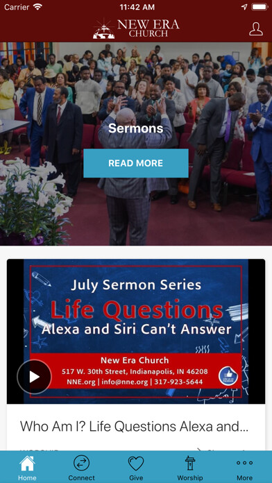 Emulate iPhone app New Era Church using MyAndroid Emulate iPhone app New Era Church using MyAndroid