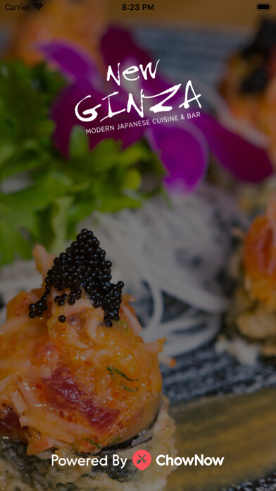 Emulate iPhone app New Ginza Boston using MyAndroid