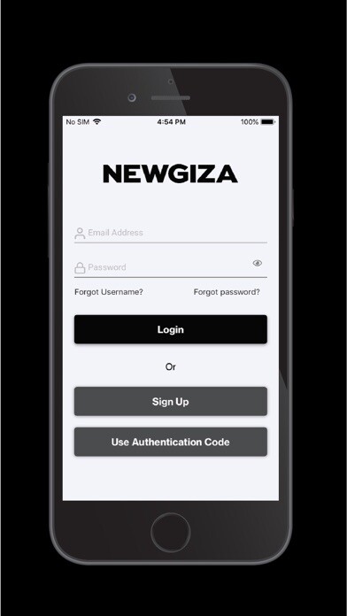 Emulate iPhone app NEWGIZA Community using MyAndroid