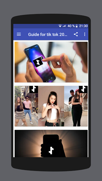 Run android online APK New Guide for Tik Tok from MyAndroid or emulate New Guide for Tik Tok using MyAndroid