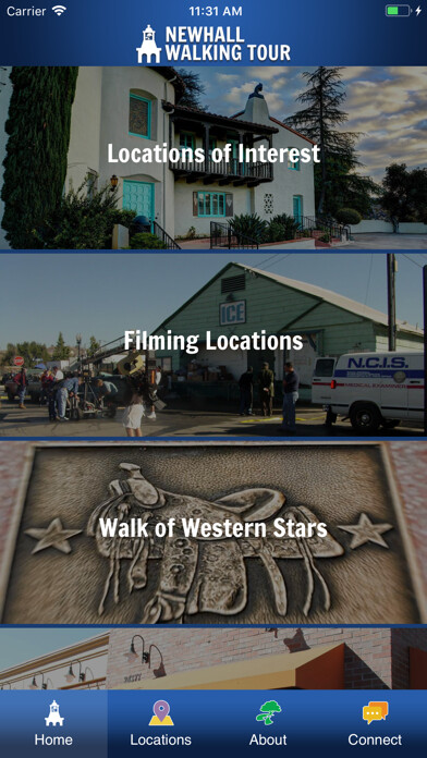 Emulate iPhone app Newhall Walking Tour using MyAndroid Emulate iPhone app Newhall Walking Tour using MyAndroid