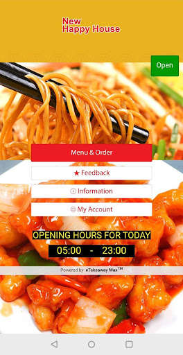 Run android online APK New Happy House Takeaway from MyAndroid or emulate New Happy House Takeaway using MyAndroid