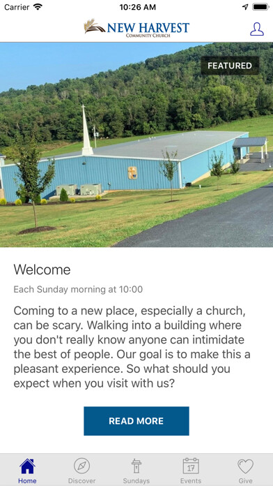 Emulate iPhone app New Harvest Community Church using MyAndroid Emulate iPhone app New Harvest Community Church using MyAndroid