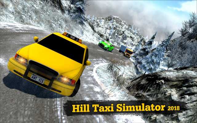 Emulate Android APK New Hill Mountain Climb Taxi Simulator 2018
