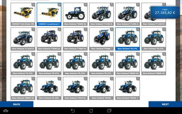 Emulate Android APK New Holland PLM