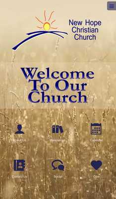Emulate Android APK New Hope Christian Church