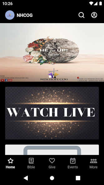Emulate iPhone app New Hope COG using MyAndroid