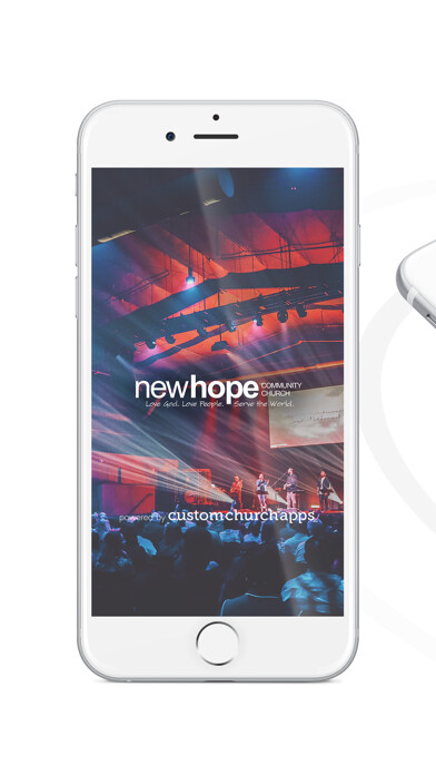 Emulate iPhone app New Hope Community Church CA using MyAndroid