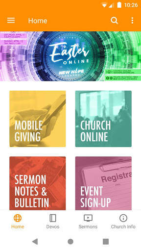 Emulate Android APK New Hope Leeward Church App Emulate Android APK New Hope Leeward Church App