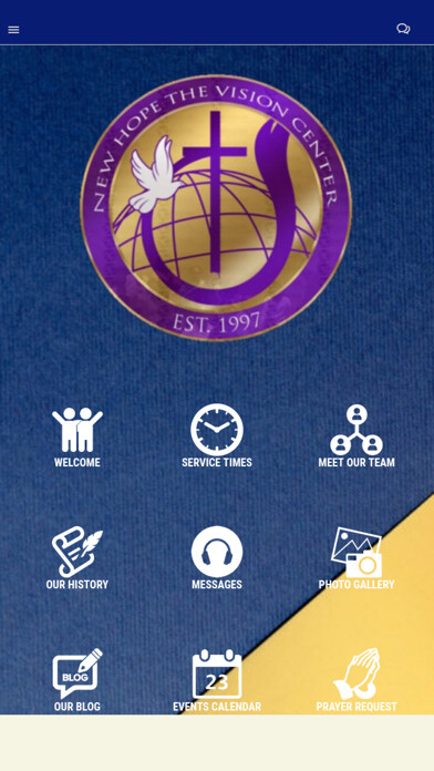 Emulate iPhone app New Hope The Vision Center using MyAndroid Emulate iPhone app New Hope The Vision Center using MyAndroid