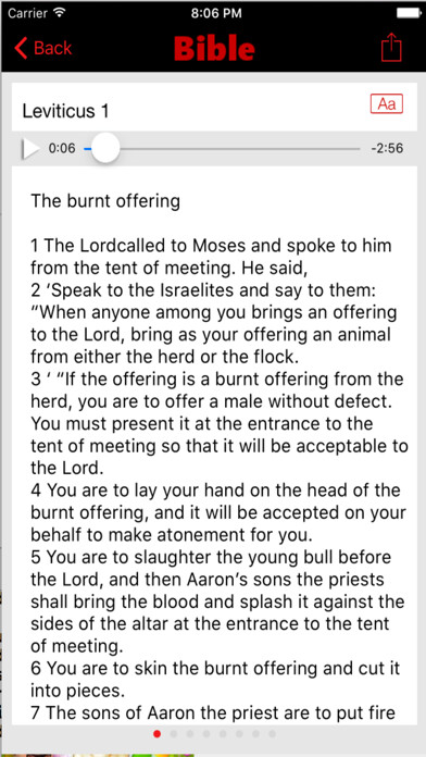 Emulate iPhone app New International Version Anglicized Bible (Audio) using MyAndroid Emulate iPhone app New International Version Anglicized Bible (Audio) using MyAndroid