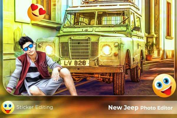 Emulate Android APK New Jeep Photo Frames / New Jeep Photo Editor