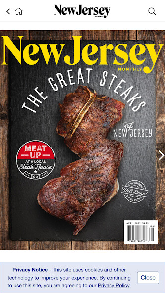 Emulate iPhone app New Jersey Monthly Magazine using MyAndroid Emulate iPhone app New Jersey Monthly Magazine using MyAndroid