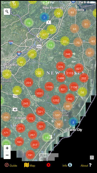 Emulate iPhone app New Jersey Mushroom Forager using MyAndroid