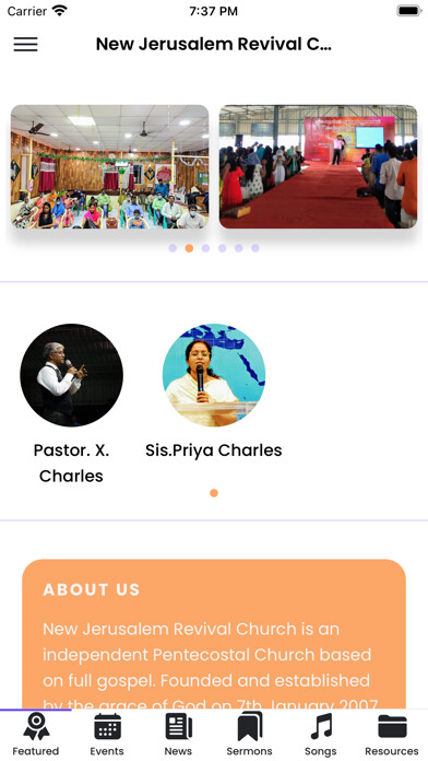 Emulate iPhone app New Jerusalem Revival Church using MyAndroid Emulate iPhone app New Jerusalem Revival Church using MyAndroid