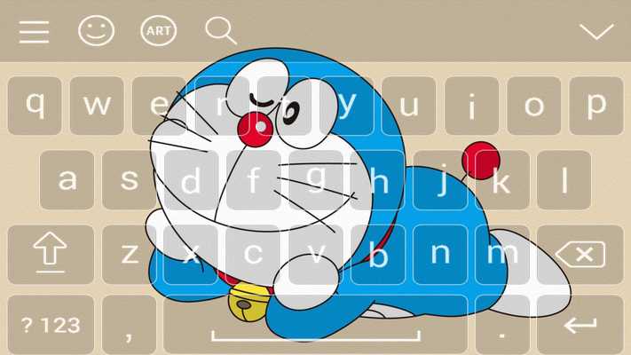 Emulate Android APK new keyboard for Doraemon 2018