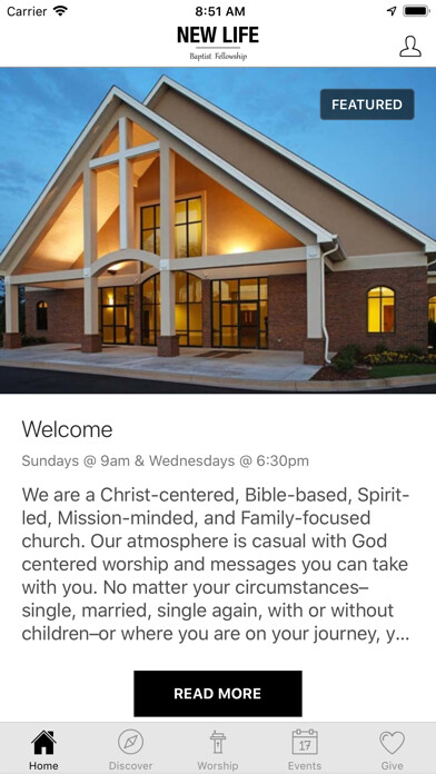 Emulate iPhone app New Life Baptist Fellowship using MyAndroid Emulate iPhone app New Life Baptist Fellowship using MyAndroid