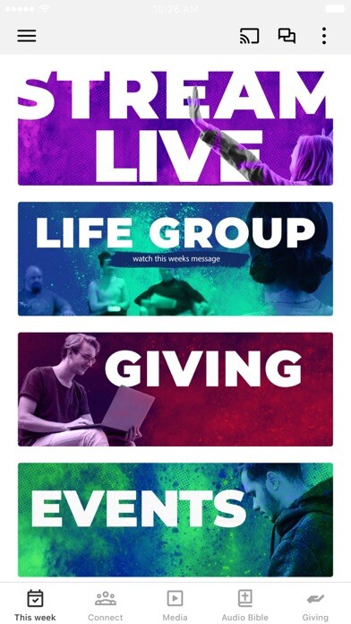 Emulate iPhone app New Life Church Northeast WI using MyAndroid Emulate iPhone app New Life Church Northeast WI using MyAndroid
