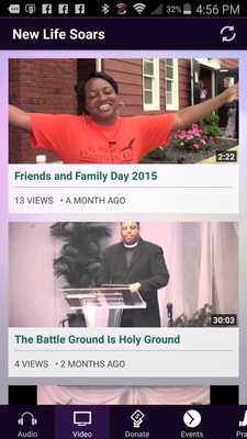 Emulate Android APK New Life Church of God