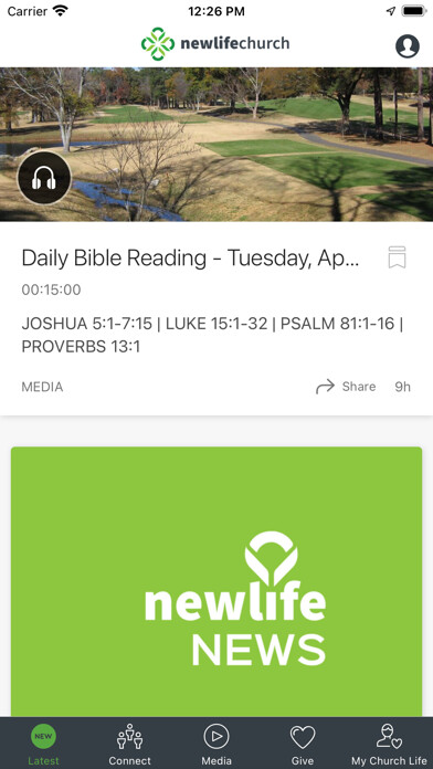 Emulate iPhone app New Life Church OH using MyAndroid Emulate iPhone app New Life Church OH using MyAndroid