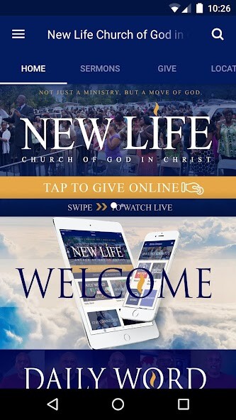 Emulate iPhone app NewLife.Church using MyAndroid Emulate iPhone app NewLife.Church using MyAndroid