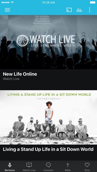 Emulate iPhone app NewLifeCT using MyAndroid