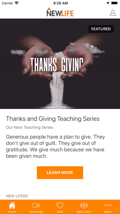 Emulate iPhone app New Life Gillette Church using MyAndroid Emulate iPhone app New Life Gillette Church using MyAndroid
