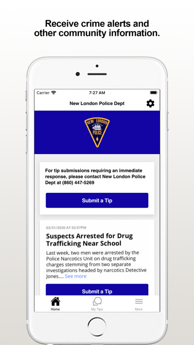 Emulate iPhone app New London PD using MyAndroid Emulate iPhone app New London PD using MyAndroid
