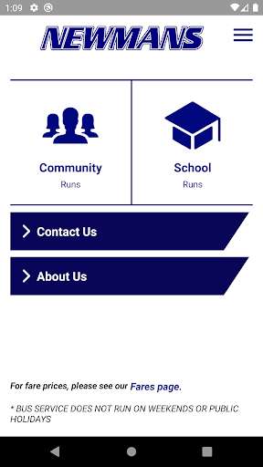 Run android online APK Newmans Fuels and Buses from MyAndroid or emulate Newmans Fuels and Buses using MyAndroid