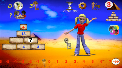 Emulate iPhone app New Math Pyramid using MyAndroid
